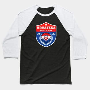 Hrvatska Football Baseball T-Shirt